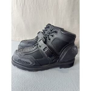 Icon Field Armor Chukka Boots Men’s Size 7 Black Motorcycle Riding Biker